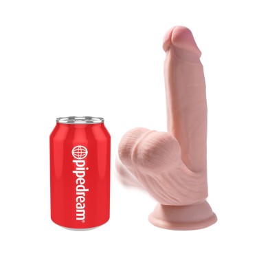 3D Cock Swinging Balls 7 Inch